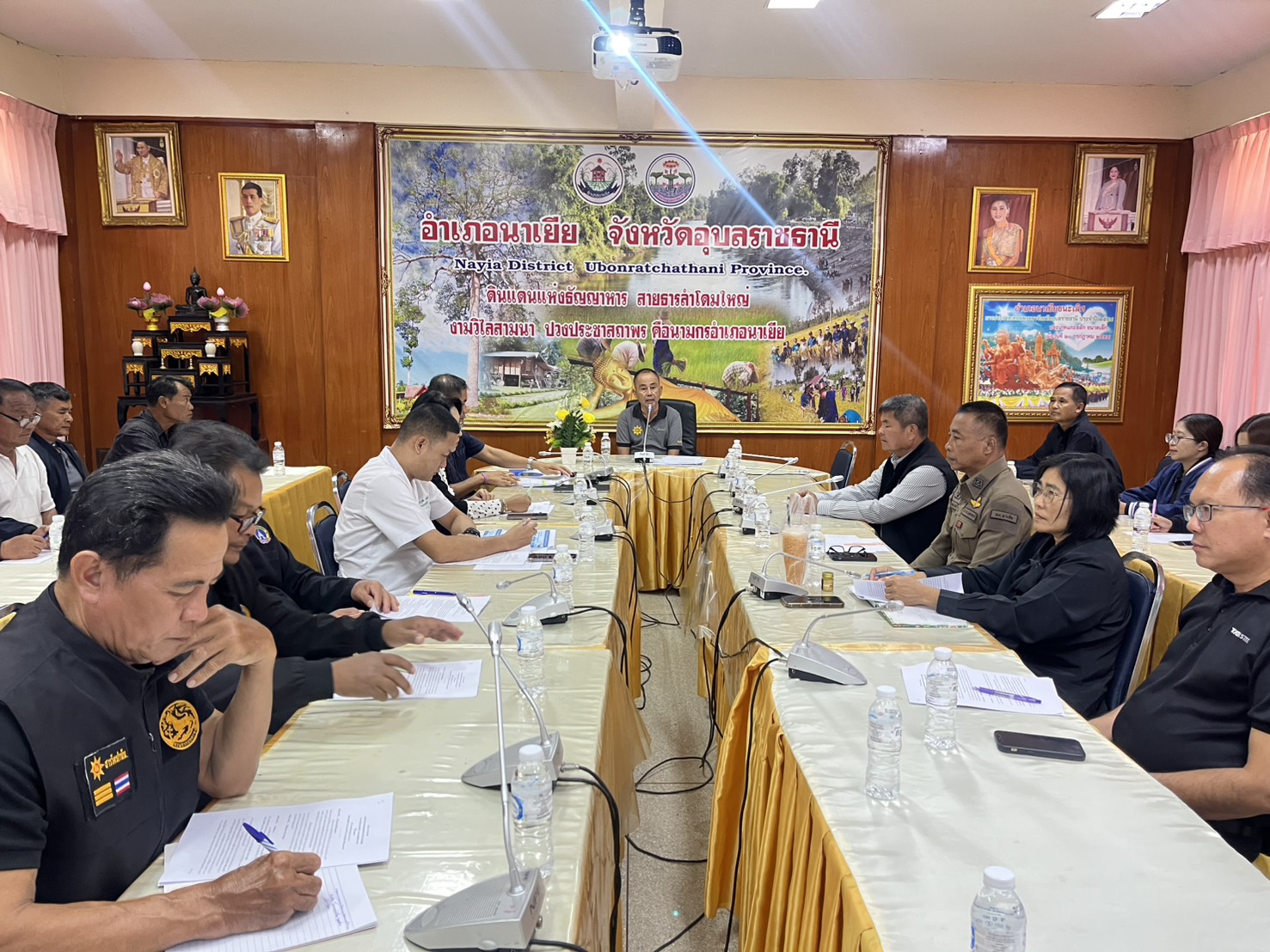 สำนักงานพัฒนาชุมชนอำเภอนาเยีย อำเภอนาเยีย จังหวัดอุบลราชธานี "รวมพลัง รักศรัทธา แก้ไขปัญหายาเสพติดแบบบูรณาการ :  Quick Big Win”